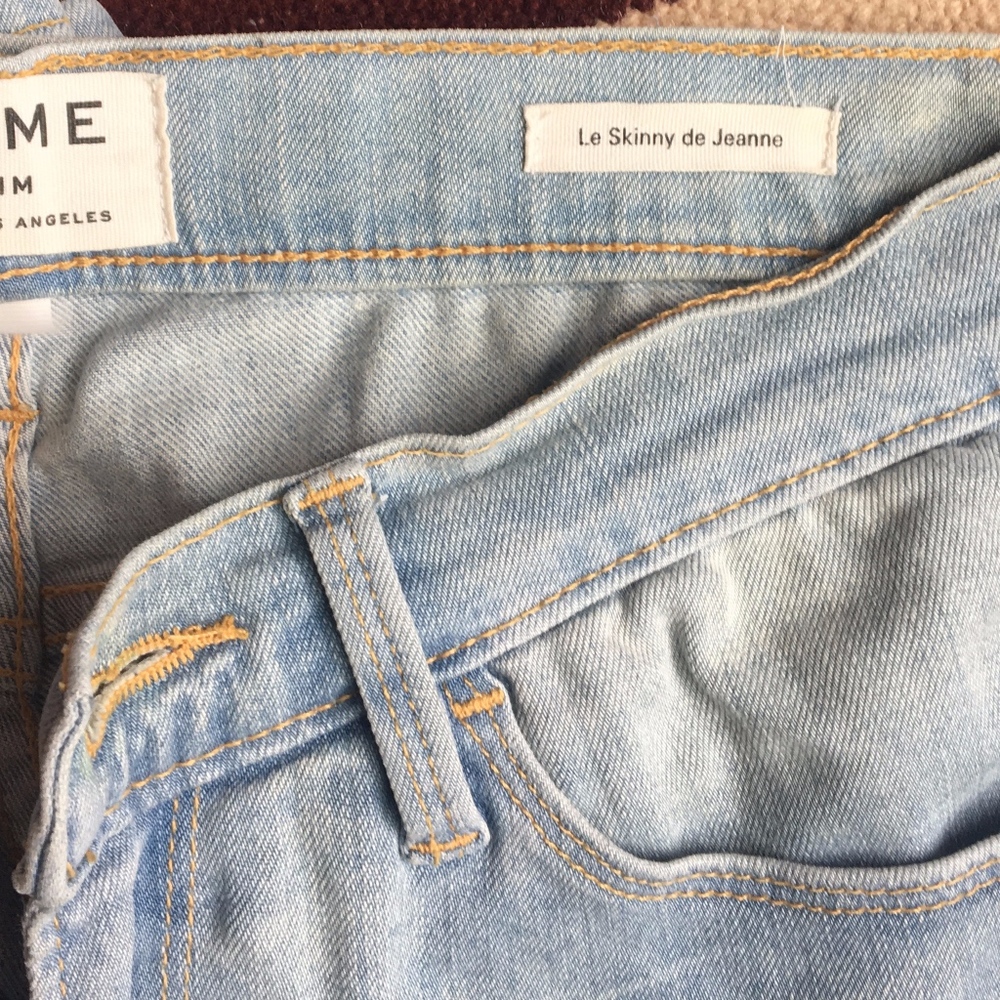 Baby Blue Frame. 'Le Skinny De Jeanne'